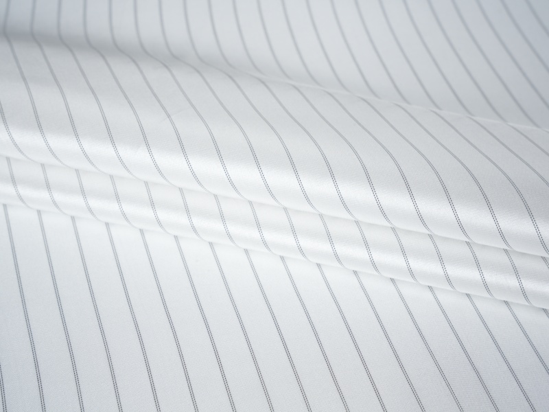 Polyester viscosis bis tincto-tincta sleeve lining fabricae