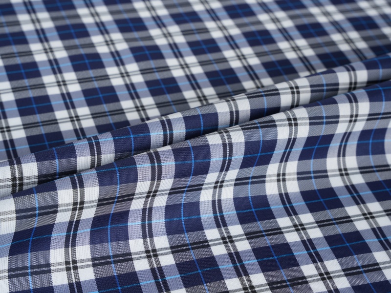 Polyester viscosis bis tincto-tincta sleeve lining fabricae