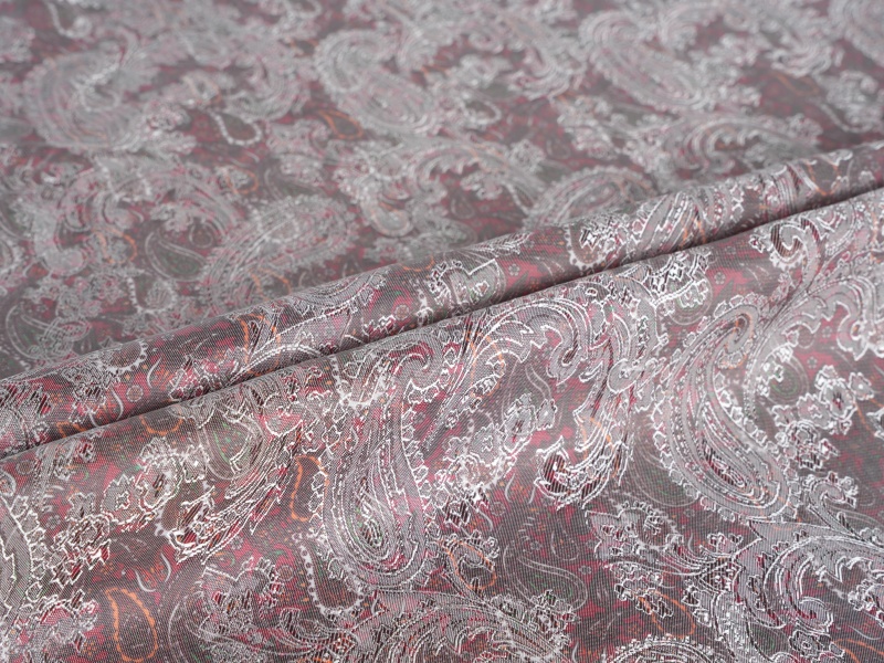 Polyester-viscose Jacquard typis tunica tunica fabricae Polyester-viscose Jacquard typis tunica tunica fabricae