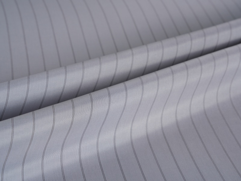 Polyester viscosis bis tincto-tincta sleeve lining fabricae