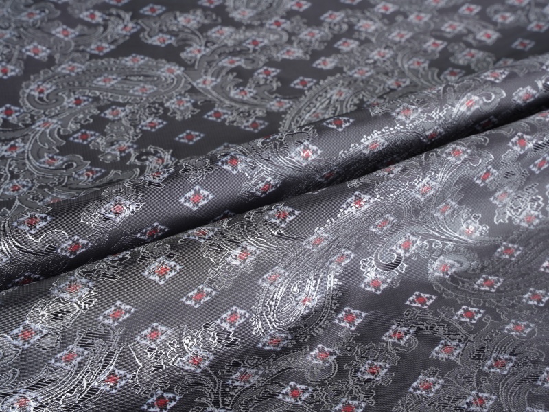 Omnes-Polyester Jacquard typis lining fabricae Omnes-Polyester Jacquard typis lining fabricae