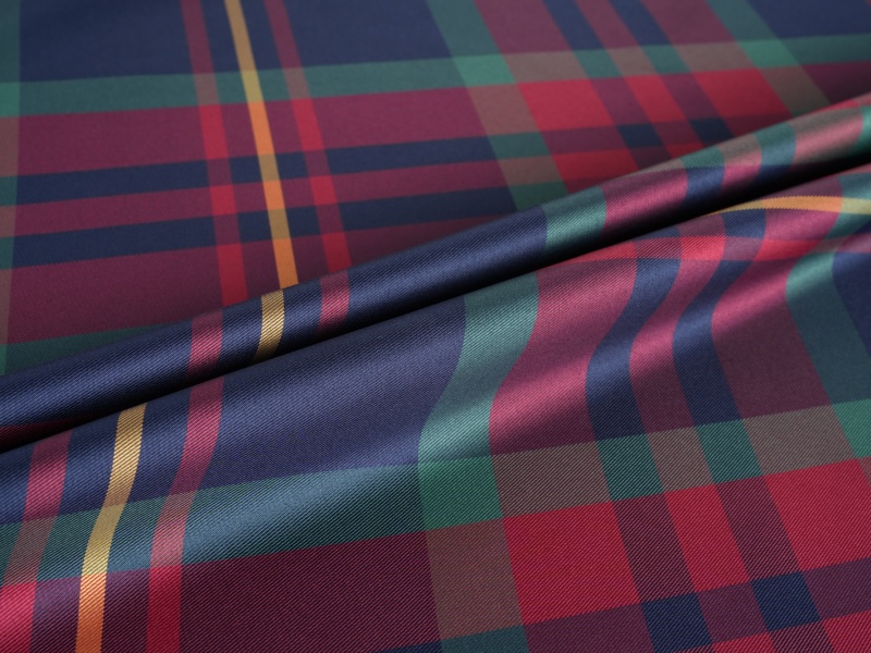 Polyester yarn-tincta sleeve lining fabricae Polyester yarn-tincta sleeve lining fabricae