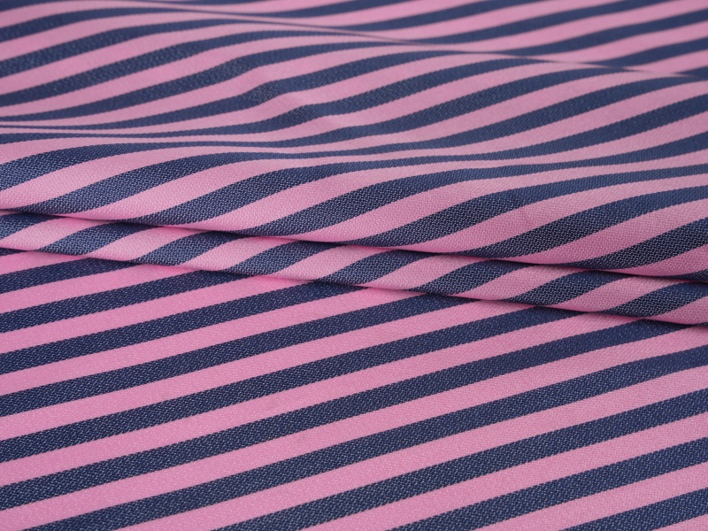 Polyester viscosis bis tincto-tincta sleeve lining fabricae